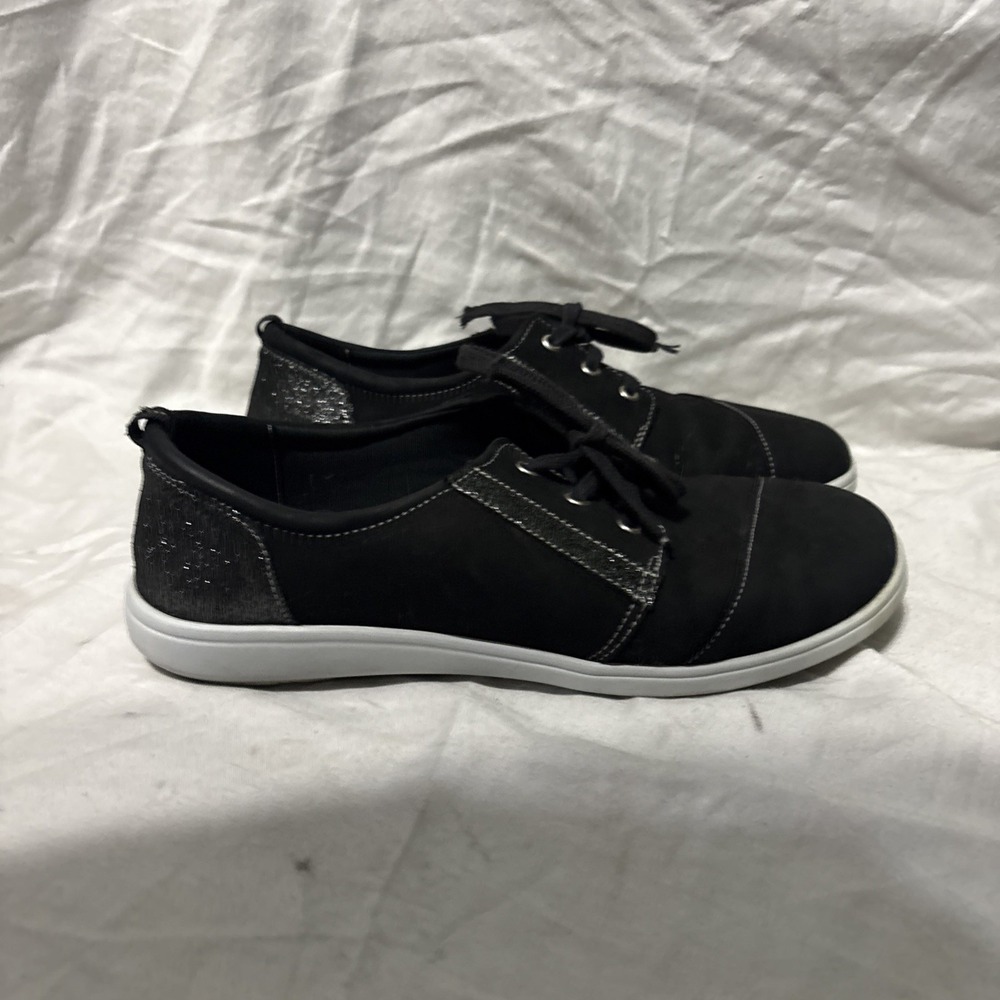 SAS Women's Marnie, Lace-Up Black Sneakers Shoes Size US 10.5 M Comfort - Picture 2 of 12